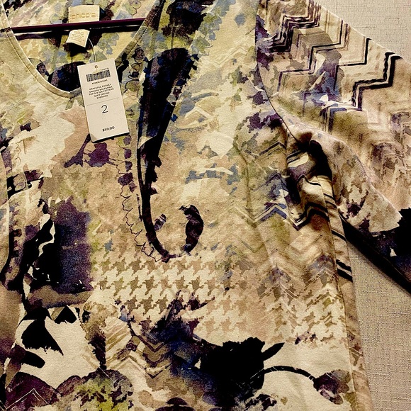 Women’s Chico Shirt Size 2 (New) - Picture 2 of 5